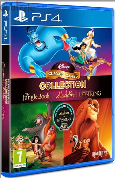 Disney Classics: Aladdin, lion King, jungle book playstation 4