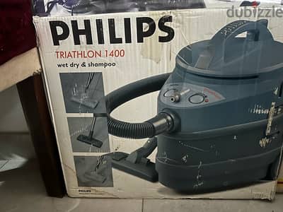 مكنسه كهربائيه philips triathlon 1400