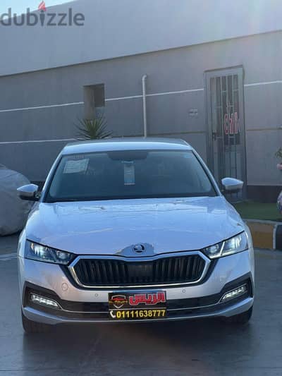 سكودا أوكتافيا Skoda Octavia style 2021 A8 بحاله الزيروو