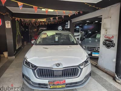 سكودا أوكتافيا Skoda Octavia style 2021 A8 بحاله الزيروو