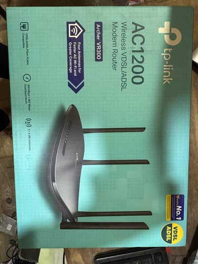 Tp Link Archer VR300 AC1200 Wireless Router Black