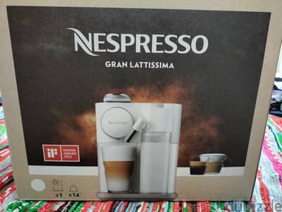 Nespresso gran lattissima ماكينة قهوة نسبريسو كبسولات