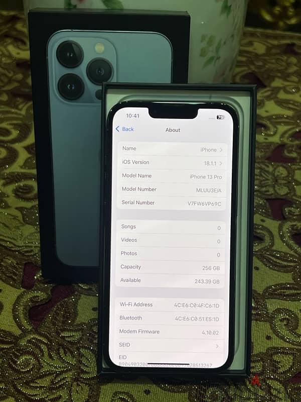 iPhone 13 Pro 256 كسر زيرو 5