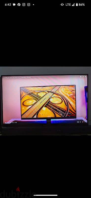 Acer Nitro Gaming Monitor 24in 165Hz 1ms VRB IPS Flat 1080P FreeSync 2