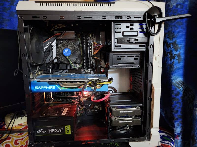 Full Gaming PC (i5-8400 + RX580 8gb + 1TB SSD + 2TB HDD) 0