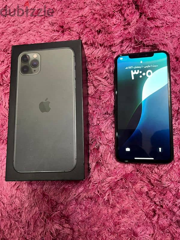 iphone 11 pro max 256g بحاله ممتازه 2