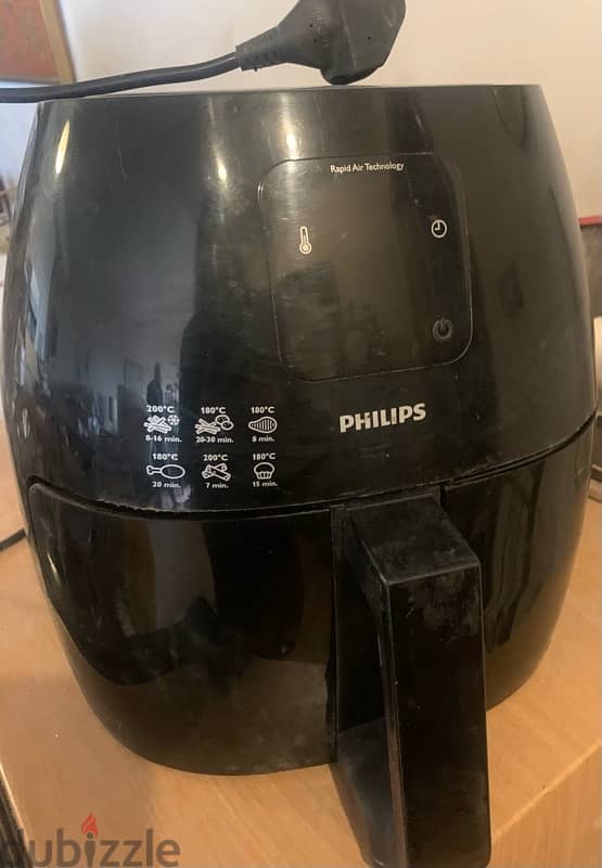 فيليبس مقلاه هوائية XL HD9240/91 Philips Air Fryer 3