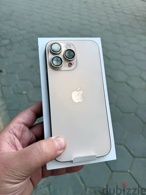 iPhone 16 Pro MAX 256G Desert Titanium Used few days newww 9