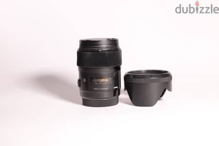 Lens 35 Sigma 1.4 Canon سيجما ٣٥ كانون