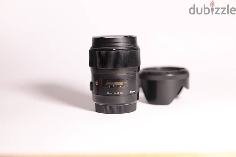 Lens 35 Sigma 1.4 Canon سيجما ٣٥ كانون 5