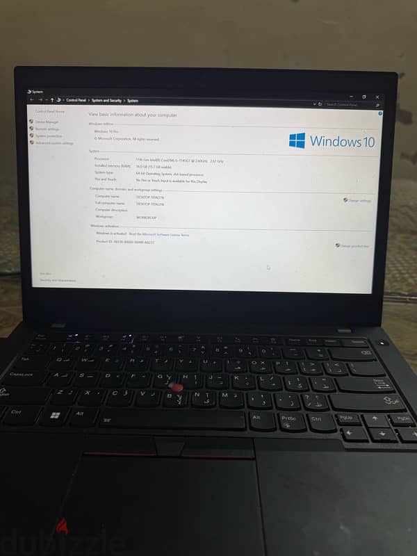 lenovo thinkpad i-5 11th 3