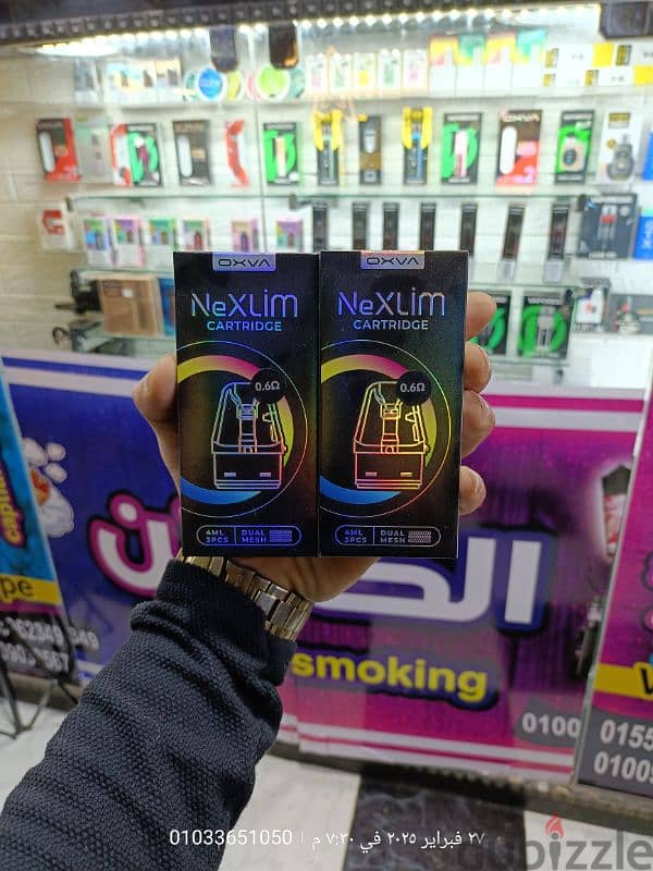 نكسليم اوكساف فيب جديد متبرشم NEXLIM OXVA smoking Pod vape 5