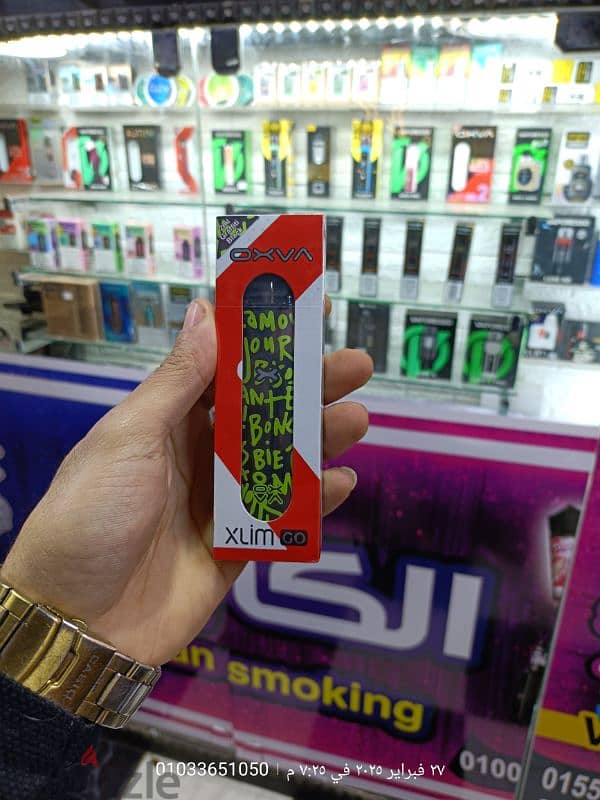 نكسليم اوكساف فيب جديد متبرشم NEXLIM OXVA smoking Pod vape 9