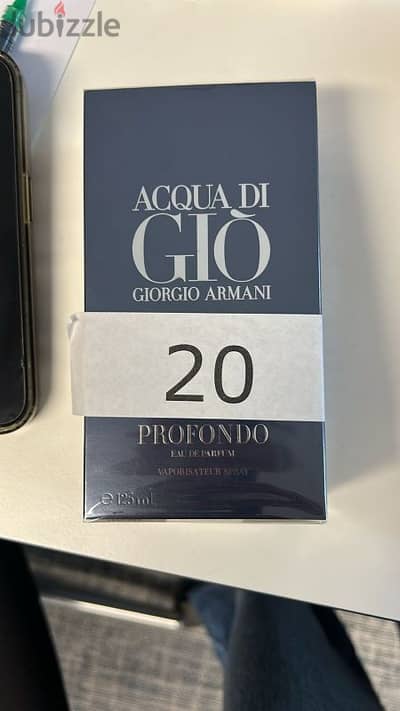 Aqua di gio Georgo armani