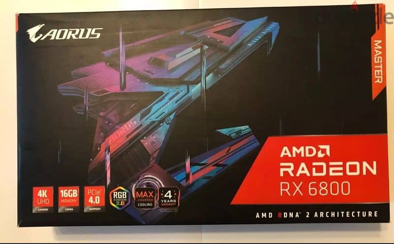 Aorus Radeon RX 6800 16gb 2