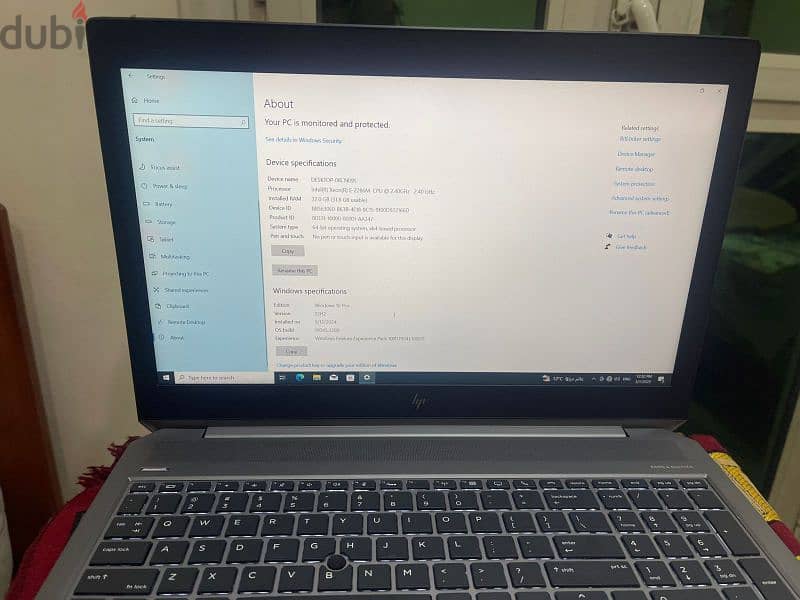 hp zbook G 6 0