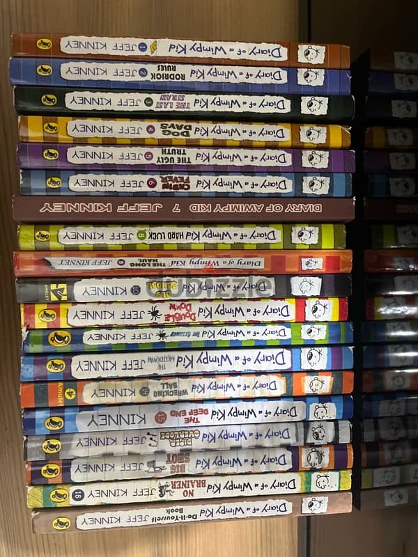 diary of a wimpy kid 18 parts + do it yourself book 0