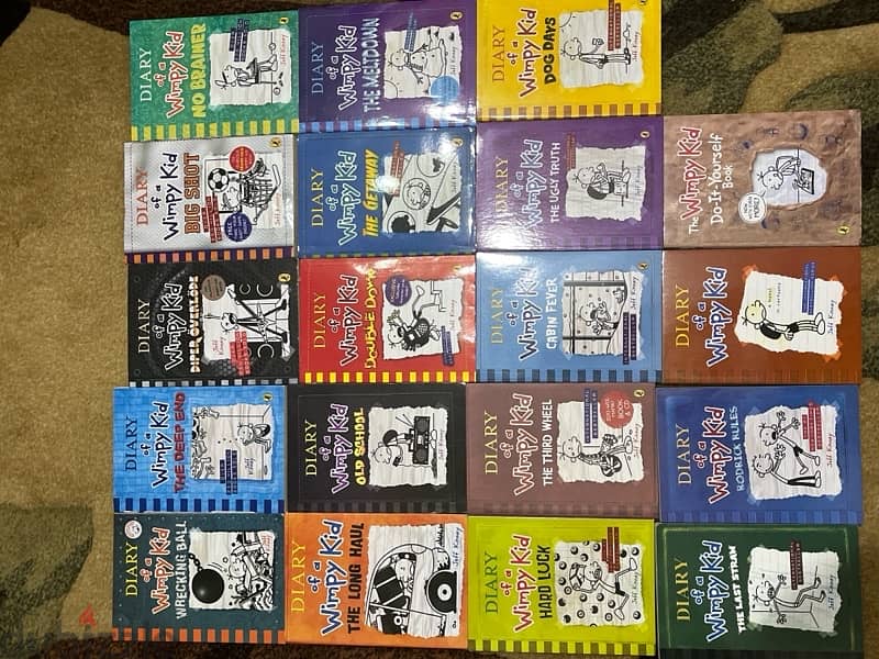 diary of a wimpy kid 18 parts + do it yourself book 2