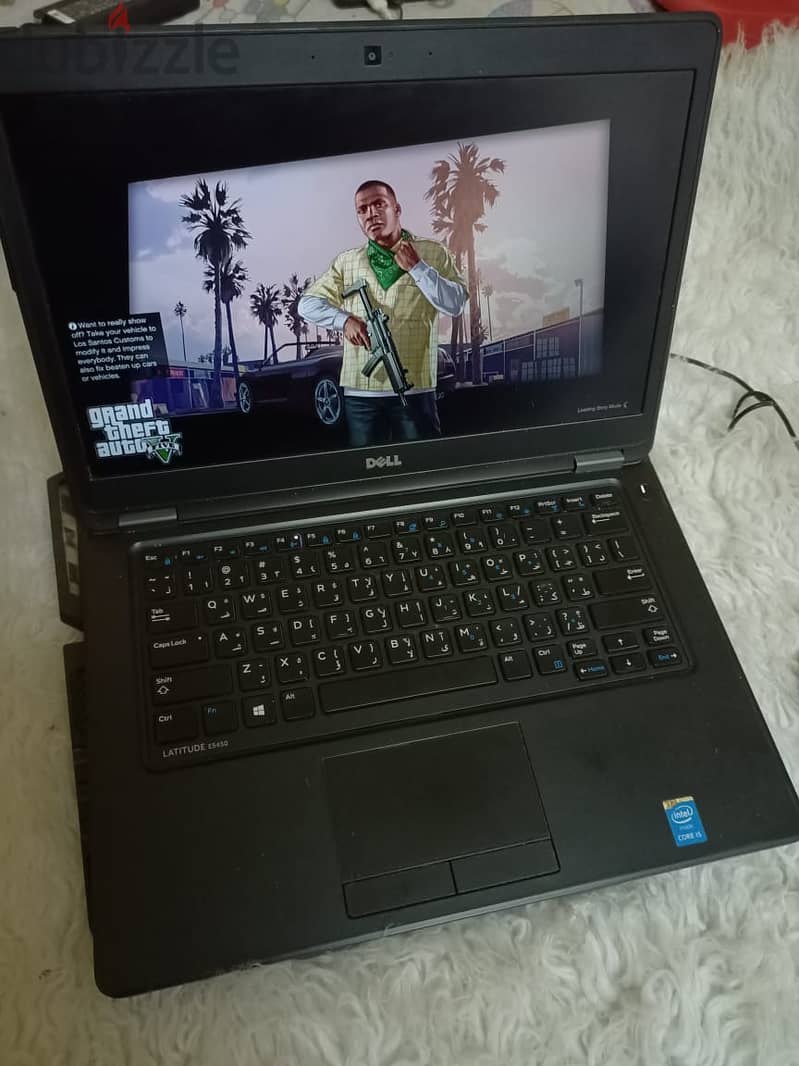 Dell latitude e5450 FHD  جيل خامس بكرتين شاشة للالعاب والبرامج الهندسه 6