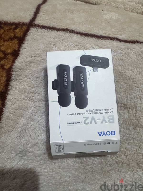 مايك بلوتوث Boya BY-V2 0