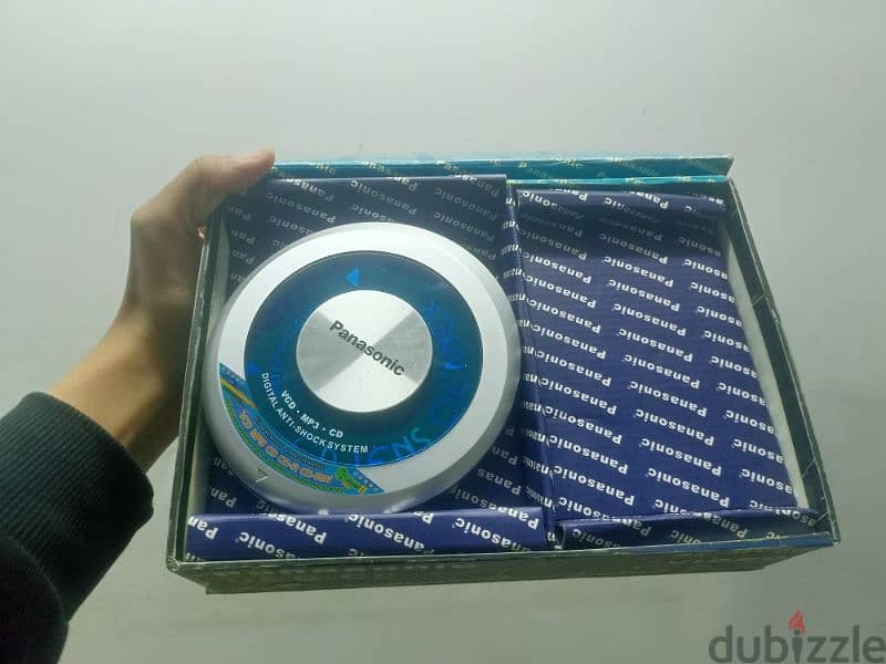 "للبيع مشغل VCD-CD-MP3 من Panasonic SL-MV50 جديد يباني 1