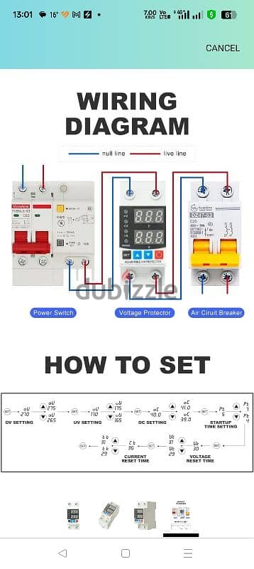 VENUS - Over Voltage Protector/Circuit Breaker 1