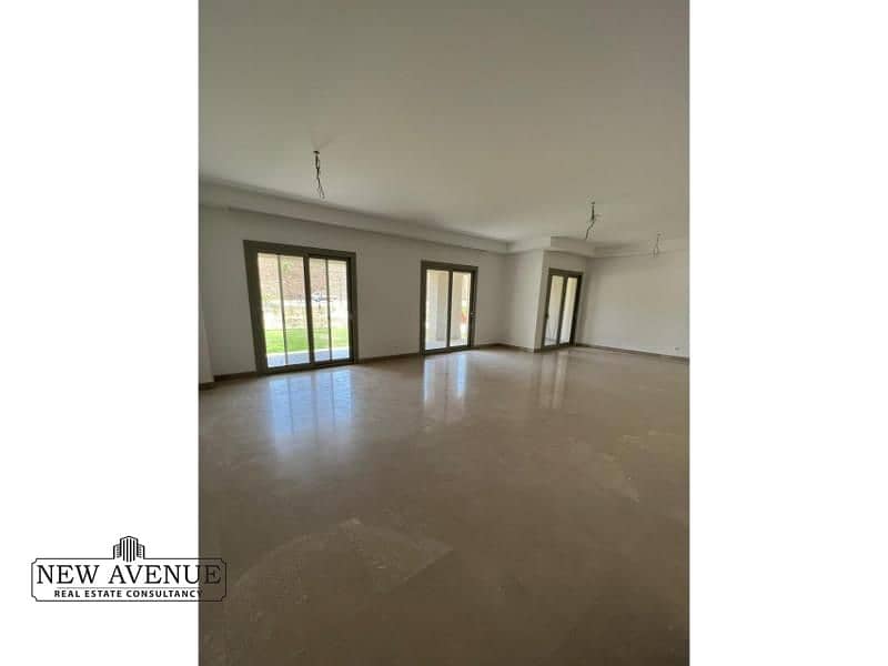 Duplex ground kitchen cabinets & AC's  upstairs, one in master room   1 Guest bathroom downstairs  1 maid's room   laundry room  2 parkin UPTOWN Cairo 0