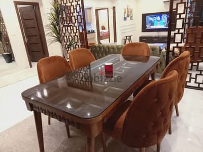 Furnished hotel apartment with hotel finishing for upscale housing