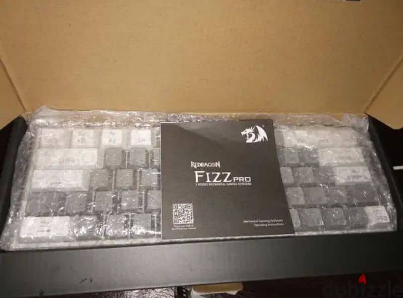 Redragon K616 Pro Fizz Grey/White 0