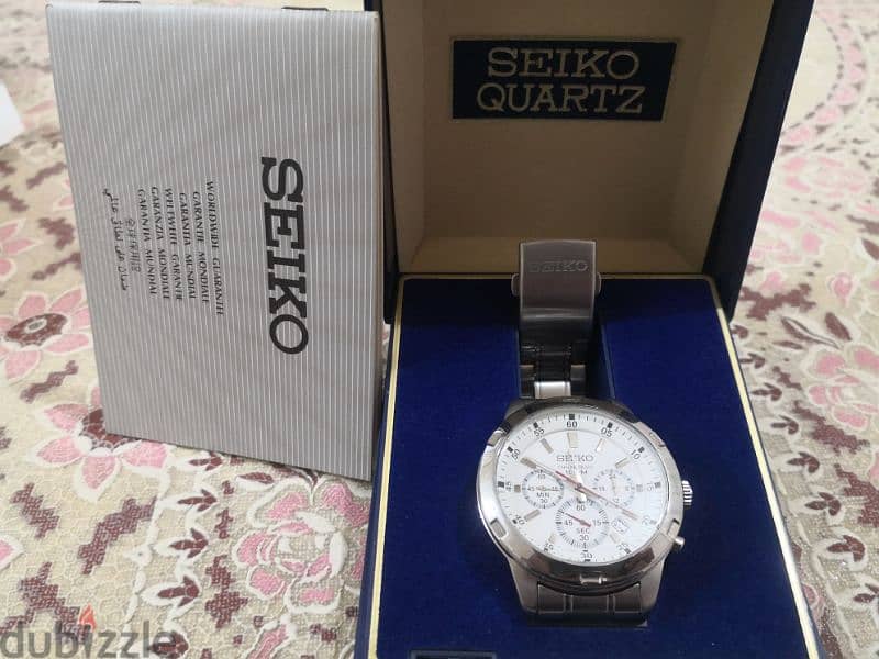 seiko chronograph 4