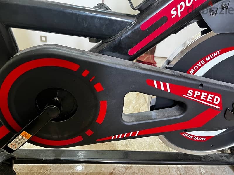 Spinning bike up to 200 kg / عجلة رياضية ثابتة Spinning 8