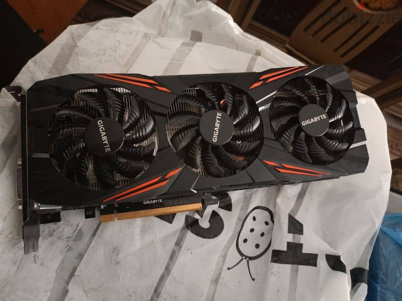 gpu gtx1070 8GB كرات شاشة 0