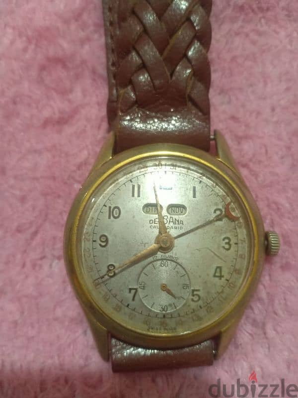 Delbana Rare Vintage Original Swiss Watch 2