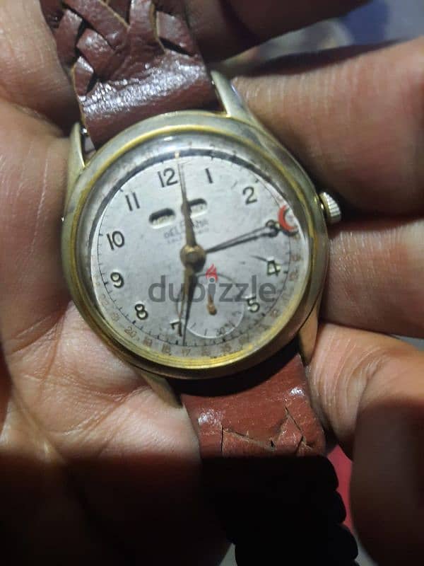 Delbana Rare Vintage Original Swiss Watch 3