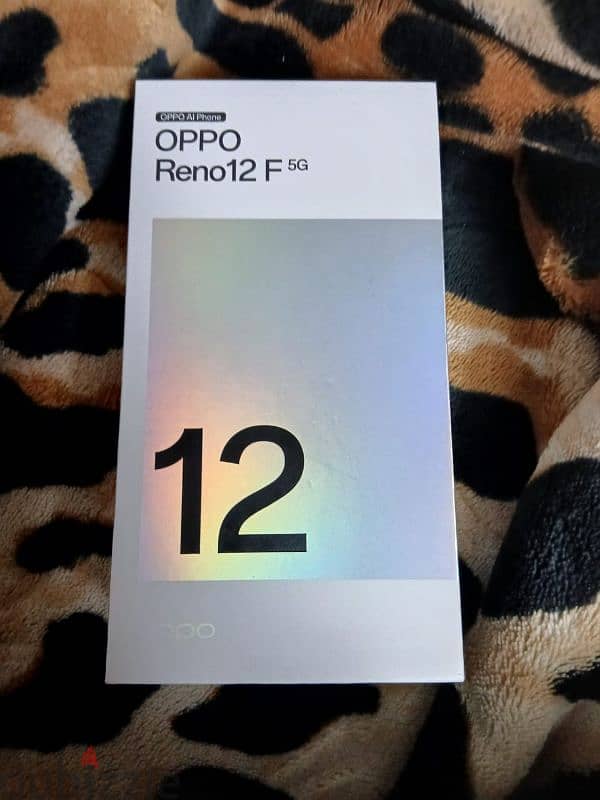 oppo reno 12F 12GB Ram 256GB Memory 1