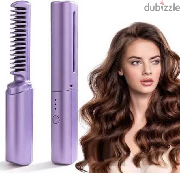 Wireless hair straightener ماكينة فرد الشعر 5