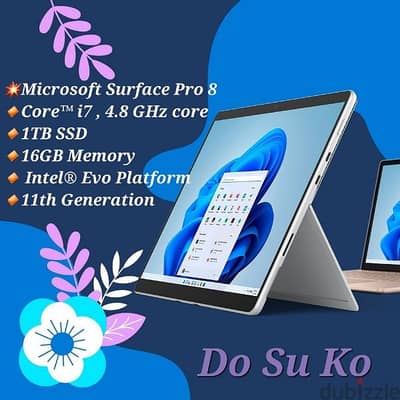 Microsoft Surface Pro 8  (i7,16,1TB )