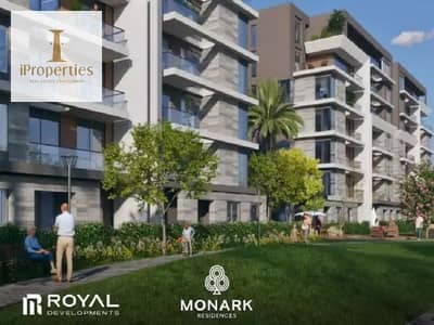 Apartment with a minimum down payment of 5% for the longest installment up to 12 years in the heart of Mostakbal City, Monark Residence by Royal