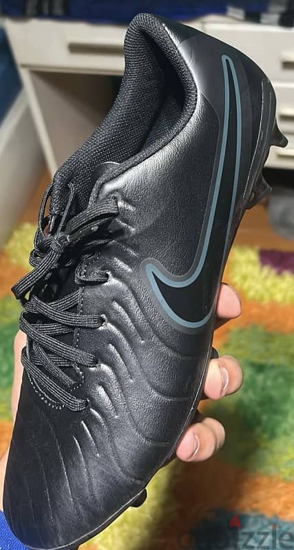 nike tiempo 10 club fg green black 1