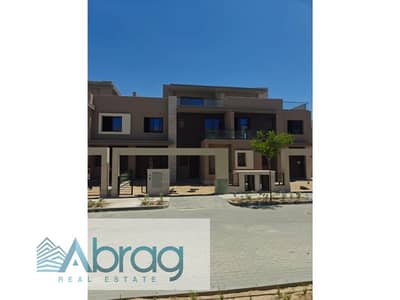 Townhouse for sale delivery now in The Estates Sodic Compound, New Zayed , with installments,