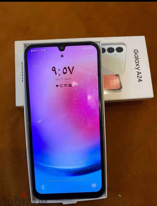 Samsung galaxy a24 بالكرتونة مفهوش خربوش 0