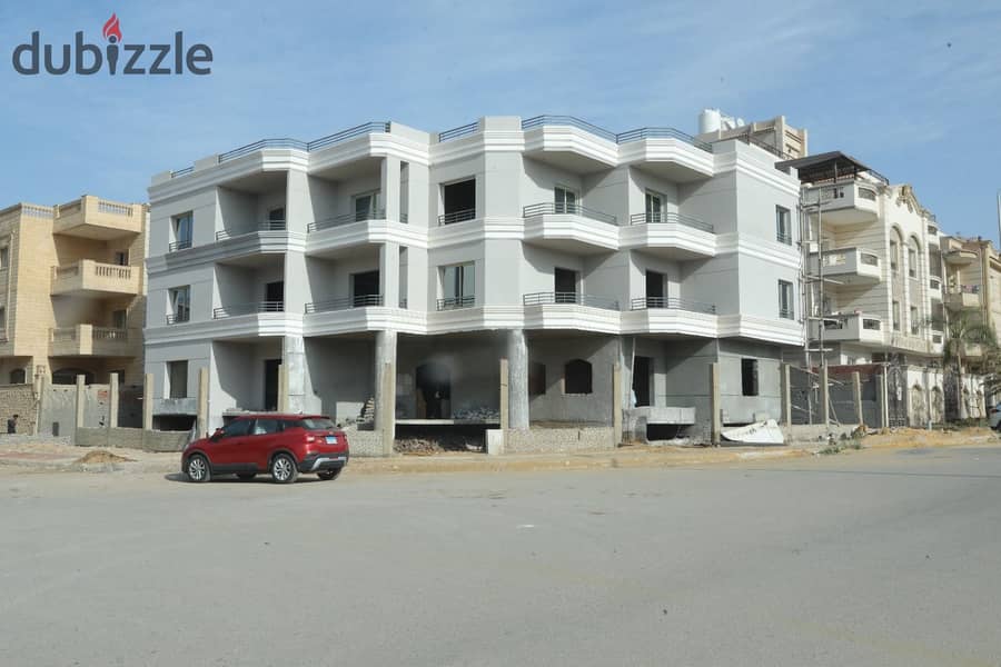 Apartment for sale, your dream apartment in Narges, New Cairo, next to Diyar Al Mukhabarat Compound and Tulip Hotel, 195 m + 18 m ground garden, Own y 0