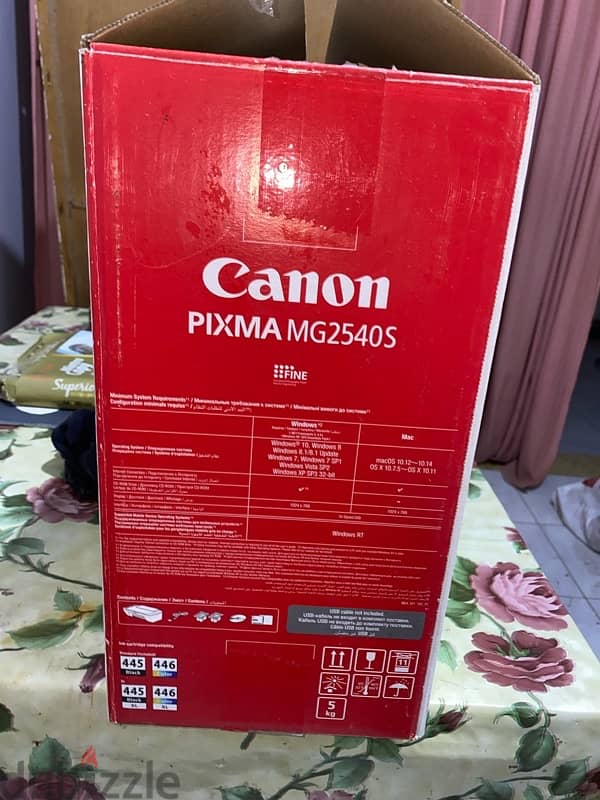 طابعة كانون canon pixma mg 2540s 2