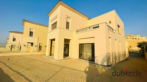 Lowest Price 500 SQM Standalone Villa With kitchen and ACs For Rent in Celesta Compound Uptown Cairo