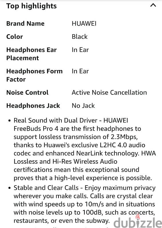 HUAWEI FreeBuds Pro 4 1