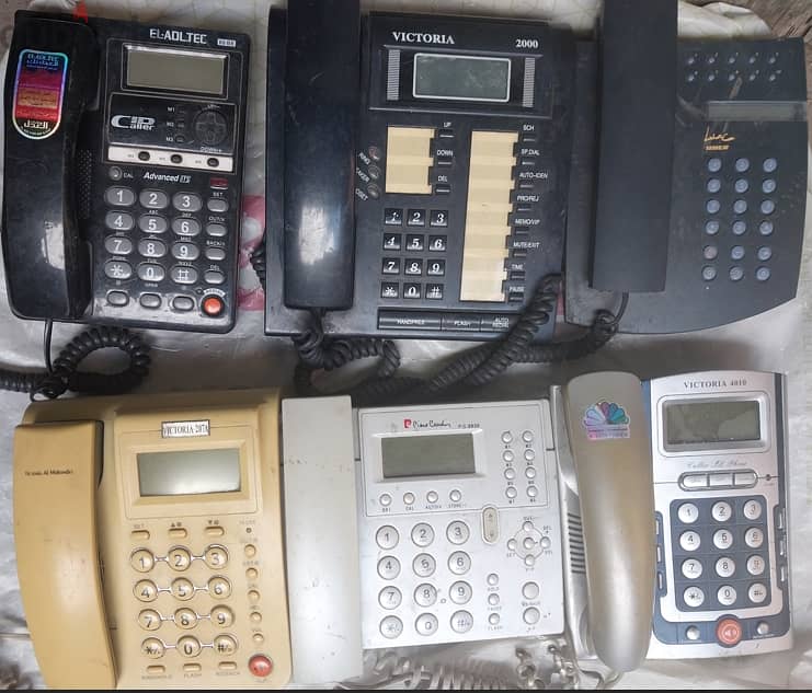 معروض للبيع تليفون ارضى Telephone بسعر=300 جم - بحالة جيدة 8