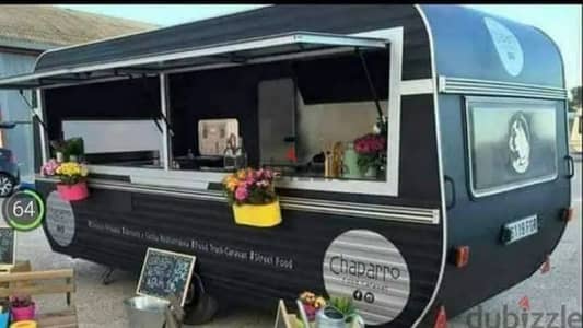 للايجار كرفان Food Truck