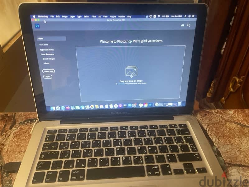 apple macbook pro 2012 500gb ssd محتاج بطاريه 3