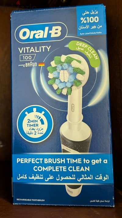 فرشاة اسنان oral b vitality 100