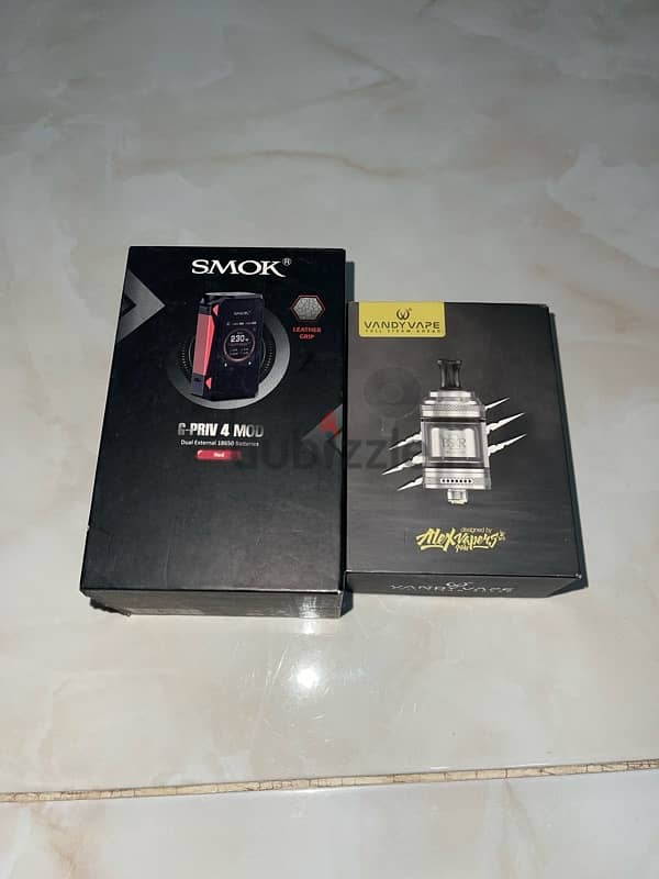 Vape Smoke فيب اسموك معاه تانك بيسكر جديد 6